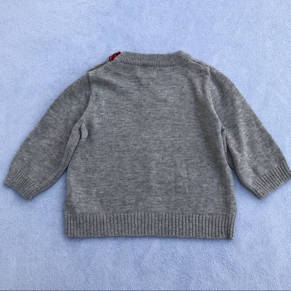 Carter’s Penguin 🐧 Holidays Sweater Size 3-6M - Picture 5 of 7